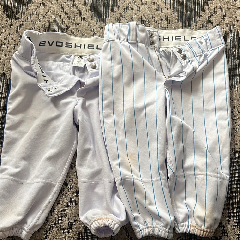 EvoShield White Baseball Pants